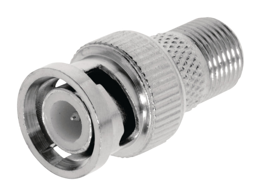 Valueline valueline vlsp41965m antenne adapter bnc male f-connector female zilver