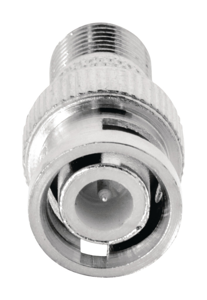 Valueline VLSP41965M Antenna Adapter BNC Male - F -Connector kvinnlig silver