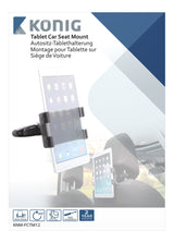 K OUML; NIG KNM-FCTM12 Tablet Car holder 360 DEG; Turning and tilting 0.7 kg