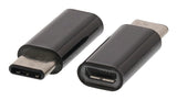 Valueline VLCP60910B USB 2.0 Adaptér USB-C MALE-USB Micro-B Žena černá