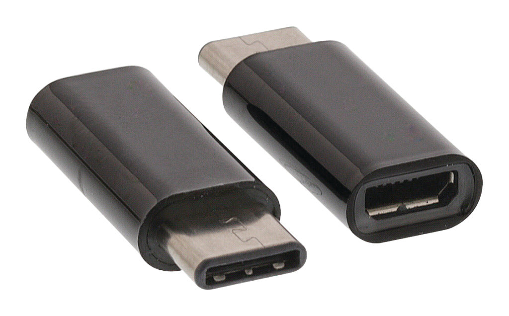 Valueline VLCP60910B USB 2.0 Adapter USB-C Male-USB Micro-B Female Black