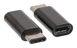 Valueline VLCP60910B USB 2.0 Adaptér USB-C MALE-USB Micro-B Žena černá