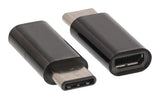 Valueline vlcp60910b usb 2.0-adapter usb-c male - usb micro-b female zwart
