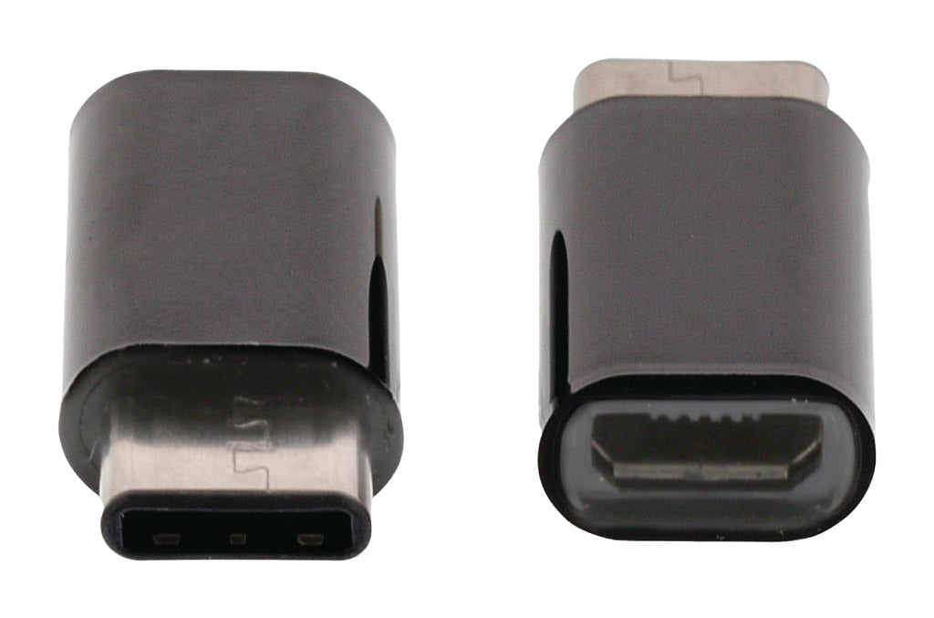 VALUELINE VALUELINE VLCP60910B USB 2.0 Adapter USB-C MASE USB mikro-B ženska črna