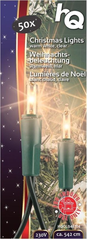 Hq kerstverlichting 50 lampjes