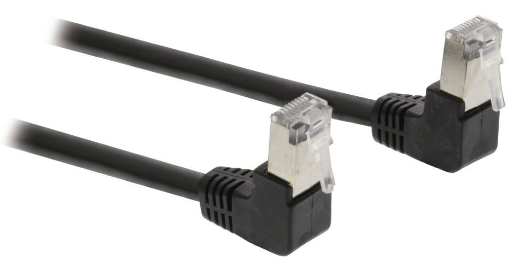 VALUELINE VLCP85127B100 CAT5E SF UTP NEMERT OMEZEN RJ45 (8 8) Moški - RJ45 (8 8) Moški 10,0 m Črni