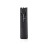 Nedis hpba100bk adapter voor hoofdtelefoon bluetooth® ingebouwde microfoon speelduur tot 5 uur snoerloze hoofdtelefoon