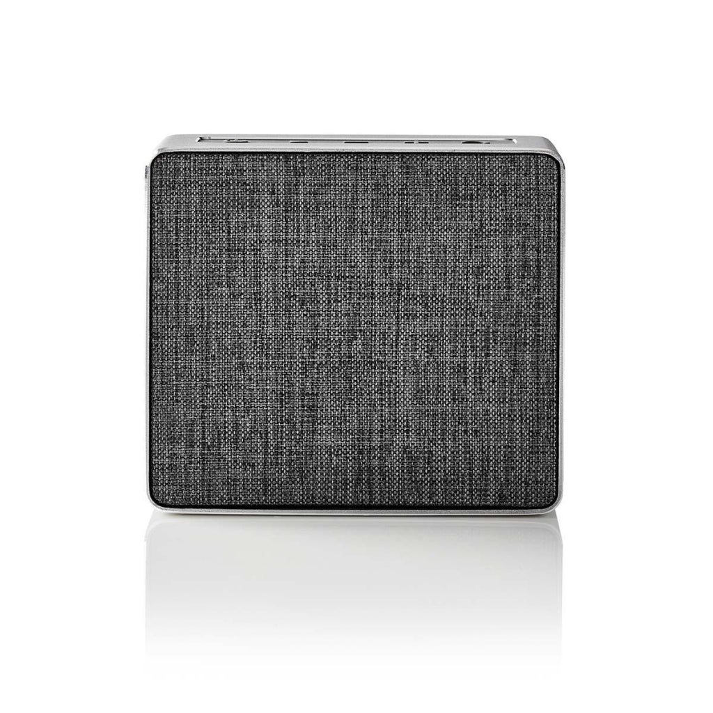 Nedis SPBT1002GY -Lautsprecher mit Bluetooth® 15 W Metal Design Gunmetal