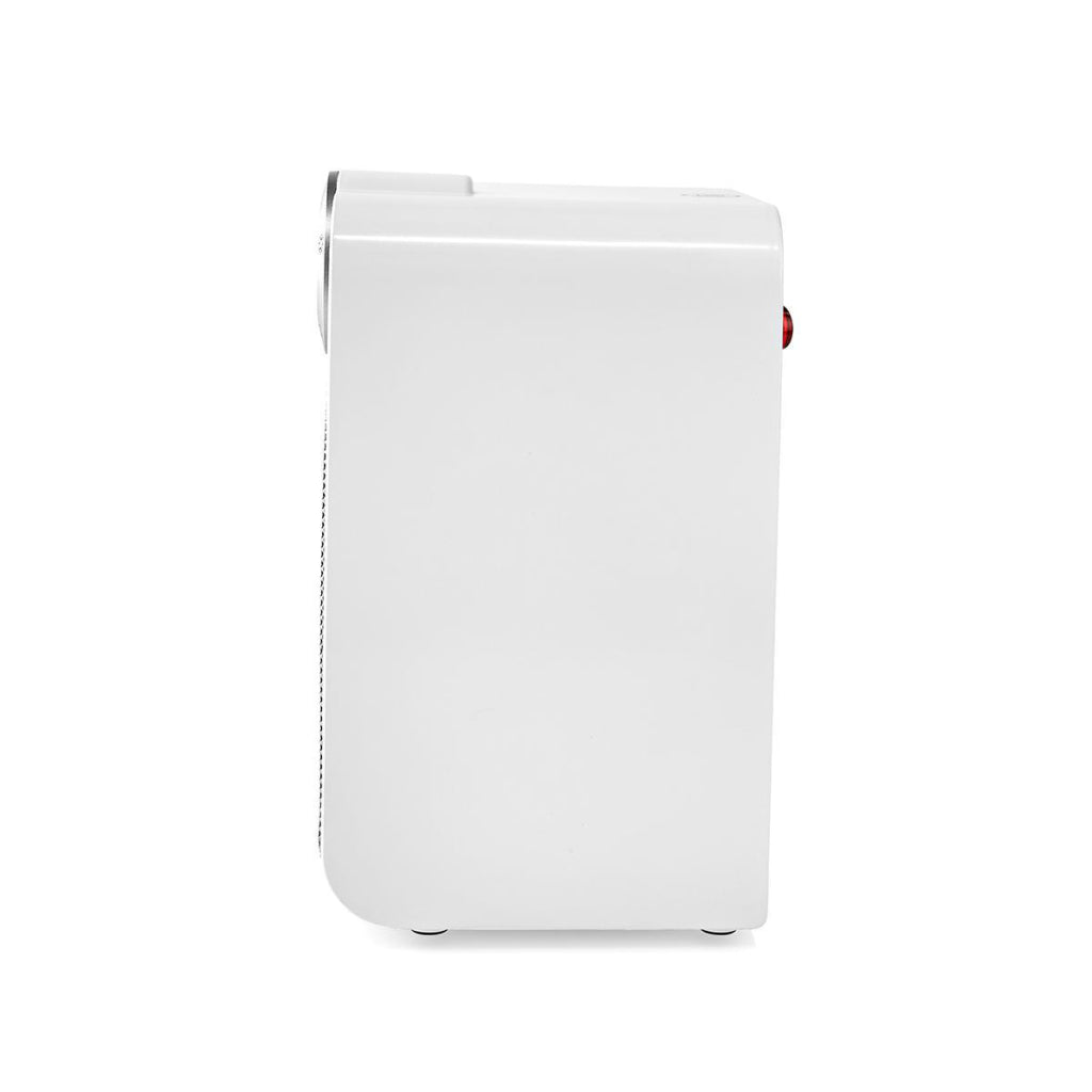 Nedis wififnh20cwt calefacción de ventilador inteligente con oscilación de termostato compacto wi-fi 1800 w blanco