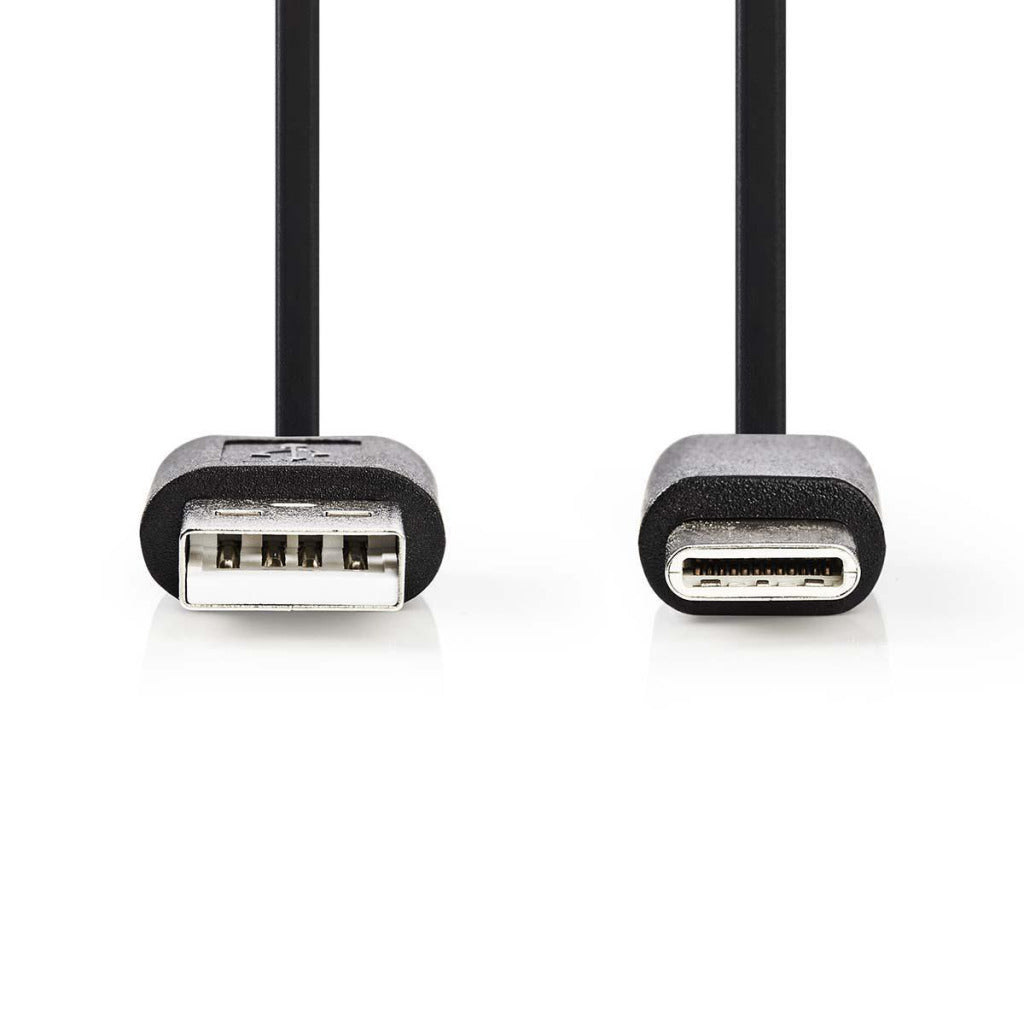 NDIS CCGP60600BKKT01 USB 2.0 Kabel Typ-C männlech-e männleche 0,1 m schwaarz