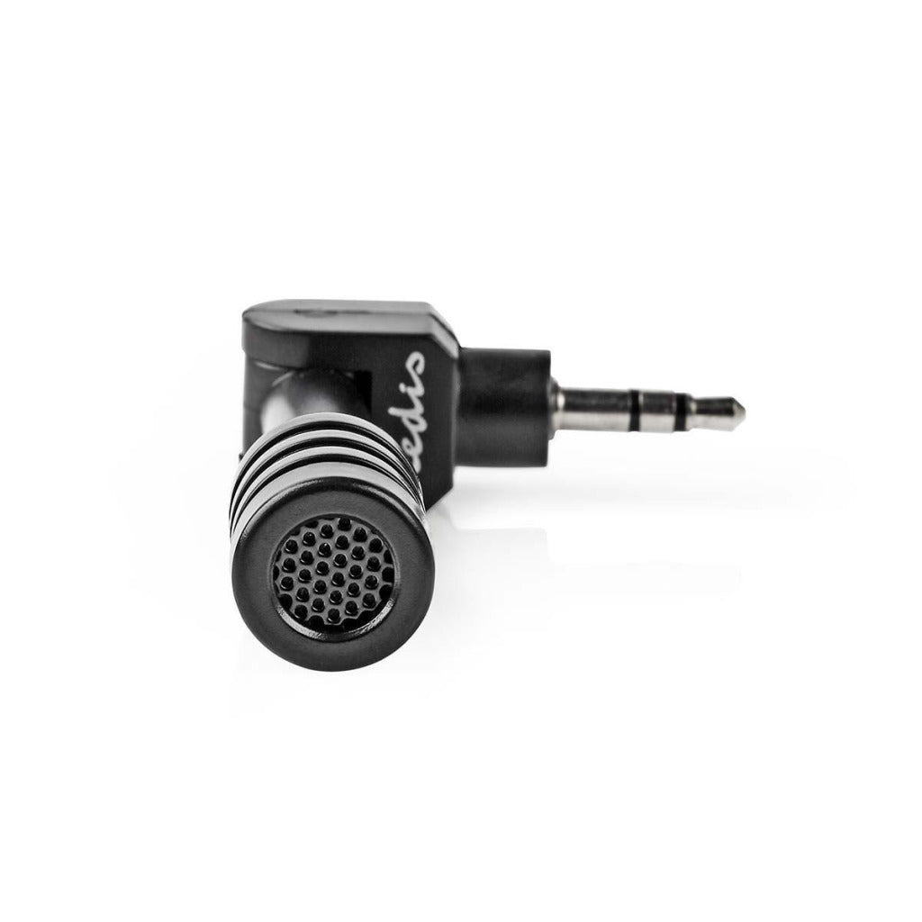 Nedis MICMJ100BK Kabelgebundenes Mikrofon-Mini-Plug-in 3,5 mm Schwarz