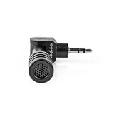 NEDIS MICMJ100BK WIRED Microphone Mini Plug-in 3,5 mm svart