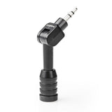 NEDIS MICMJ100BK Micrófono Mini Plug-in de 3.5 mm Negro