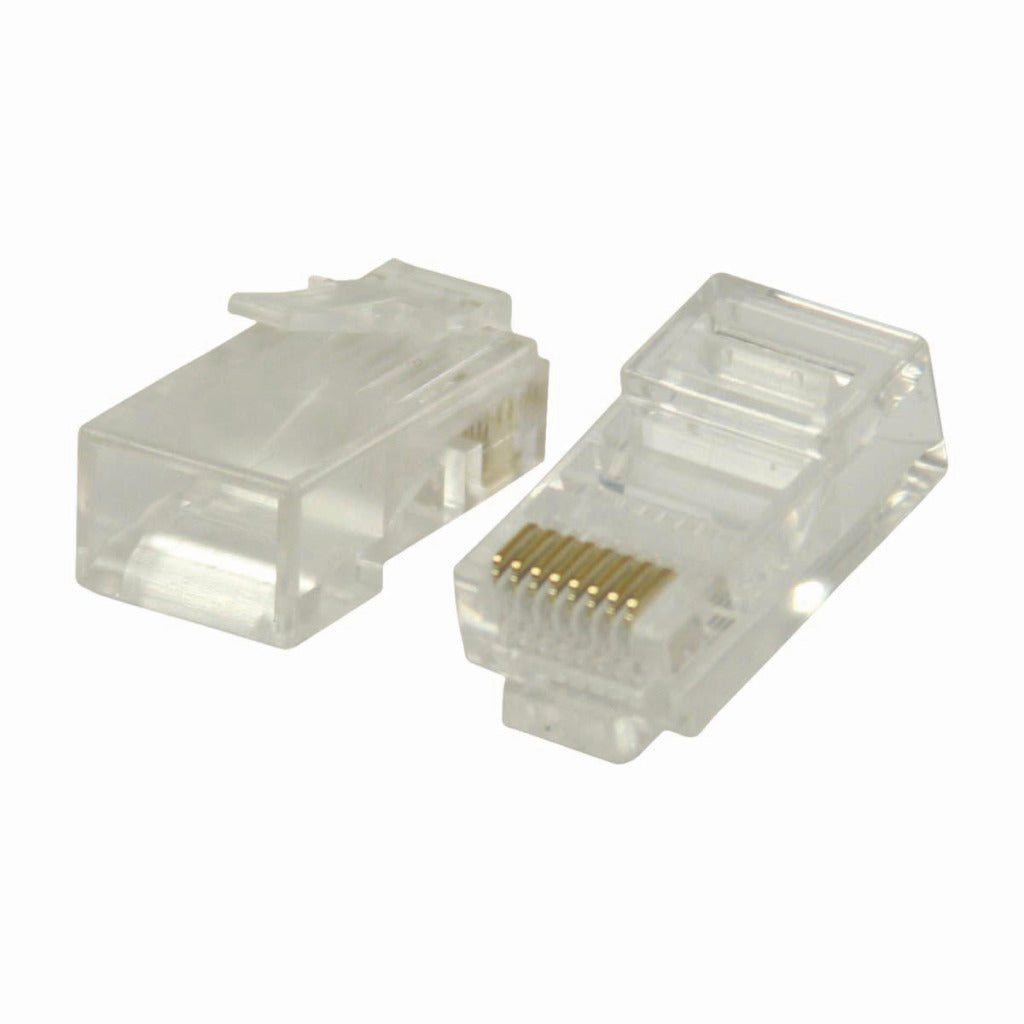 NEDIS CCGB89304TP Connettore di rete RJ45 (8P8C) Maschio 10 pezzi trasparenti