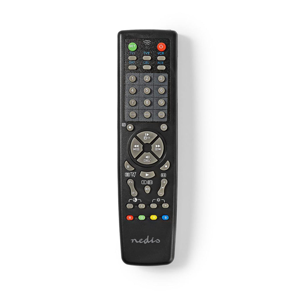 NEDIS TVC2100BK Universal Remote Control Pré-programmé Operate 10 appareils