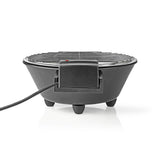 NEDIS BBQE112BK Barbecue électrique autour de 30 cm 1250 watt