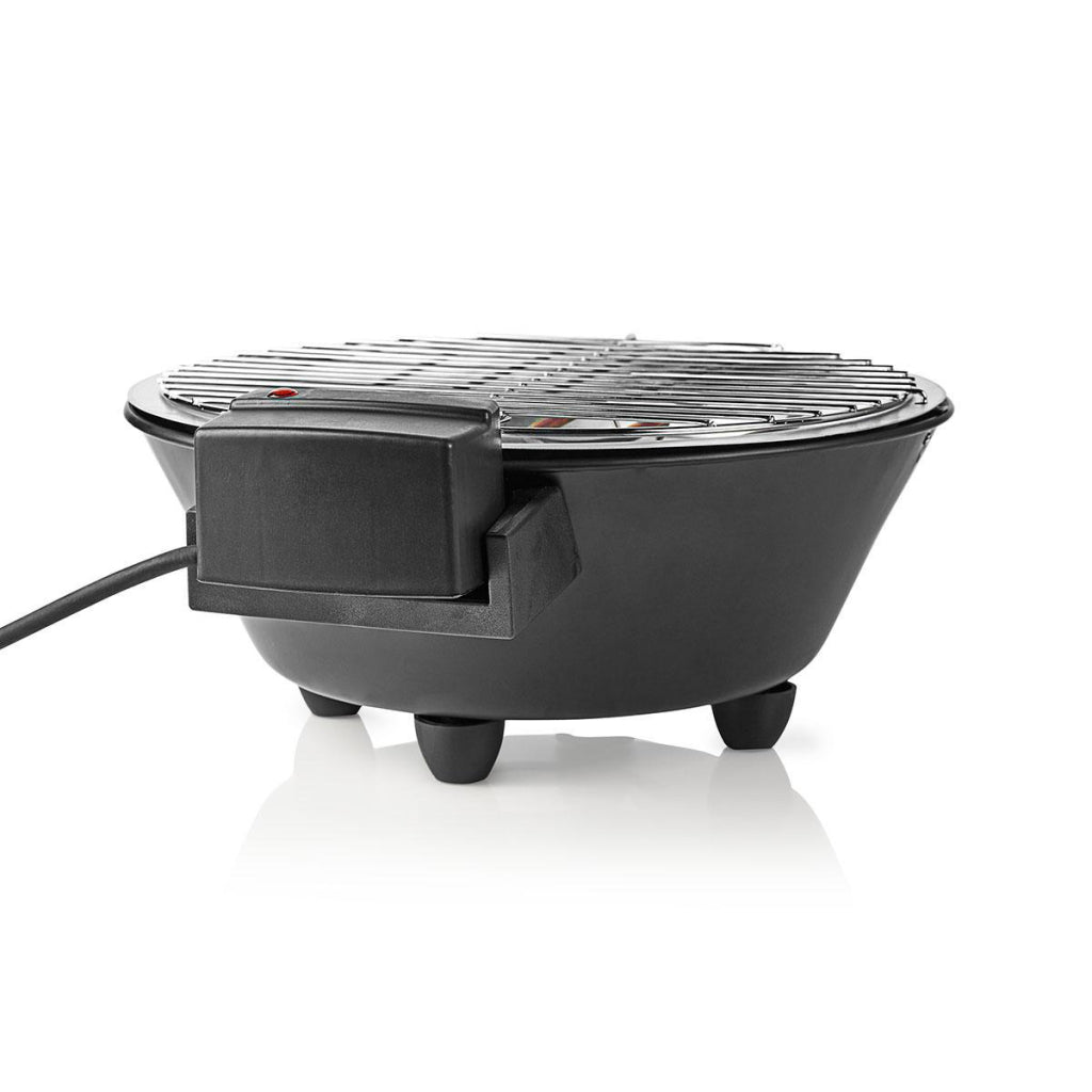 Nedis BBQE112BK Electric Barbecue Rundt 30 cm 1250 watt