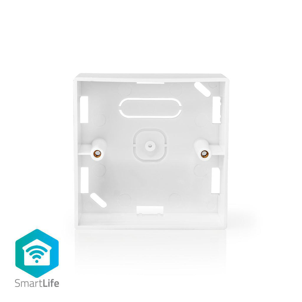 Nedis WiFiWB10WT Construction box Wall mounting 86 x 86 mm White