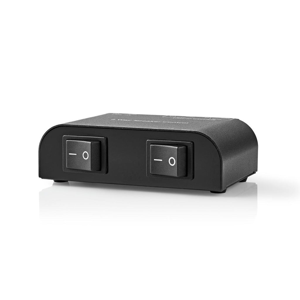 NEDIS ASWI2602BK Version de haut-parleur 2 ports Connexion de serrage noir