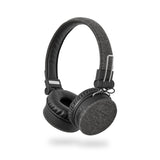 NEDIS FSHP250at Bluetooth® hörlurar med vävt tyg täckt on-ear | 18 timmars speltid Anthracite Black