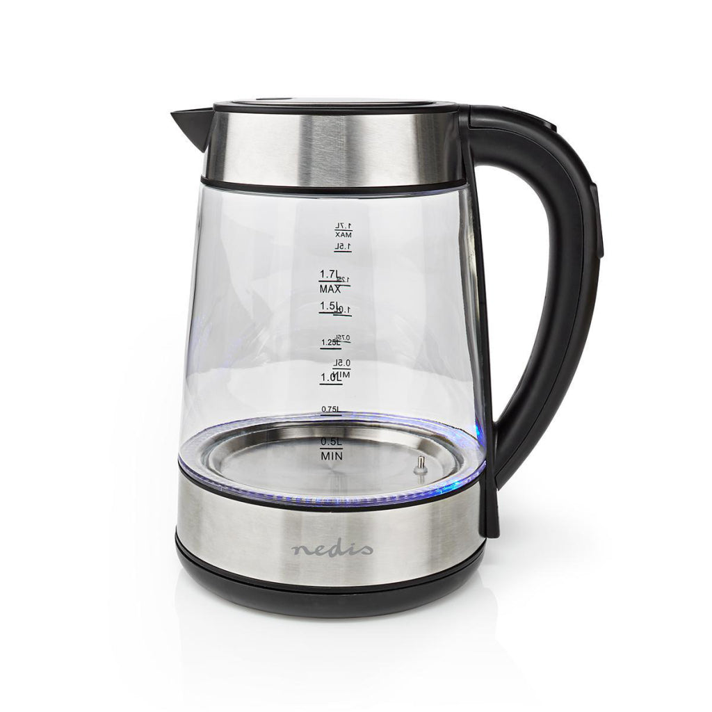 Nedis Kawk320egs Kettle 1.7 L 360 ° Turning Glass