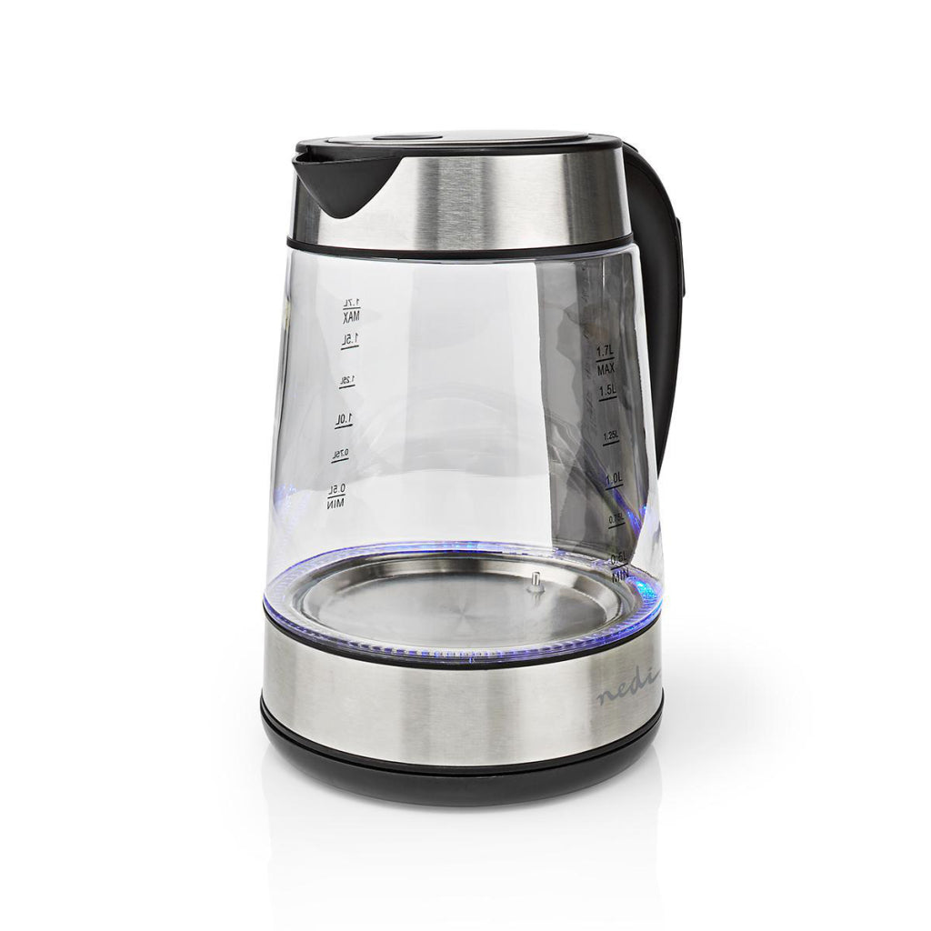 Nedis Kawk320egs Kettle 1.7 L 360 ° Turning Glass