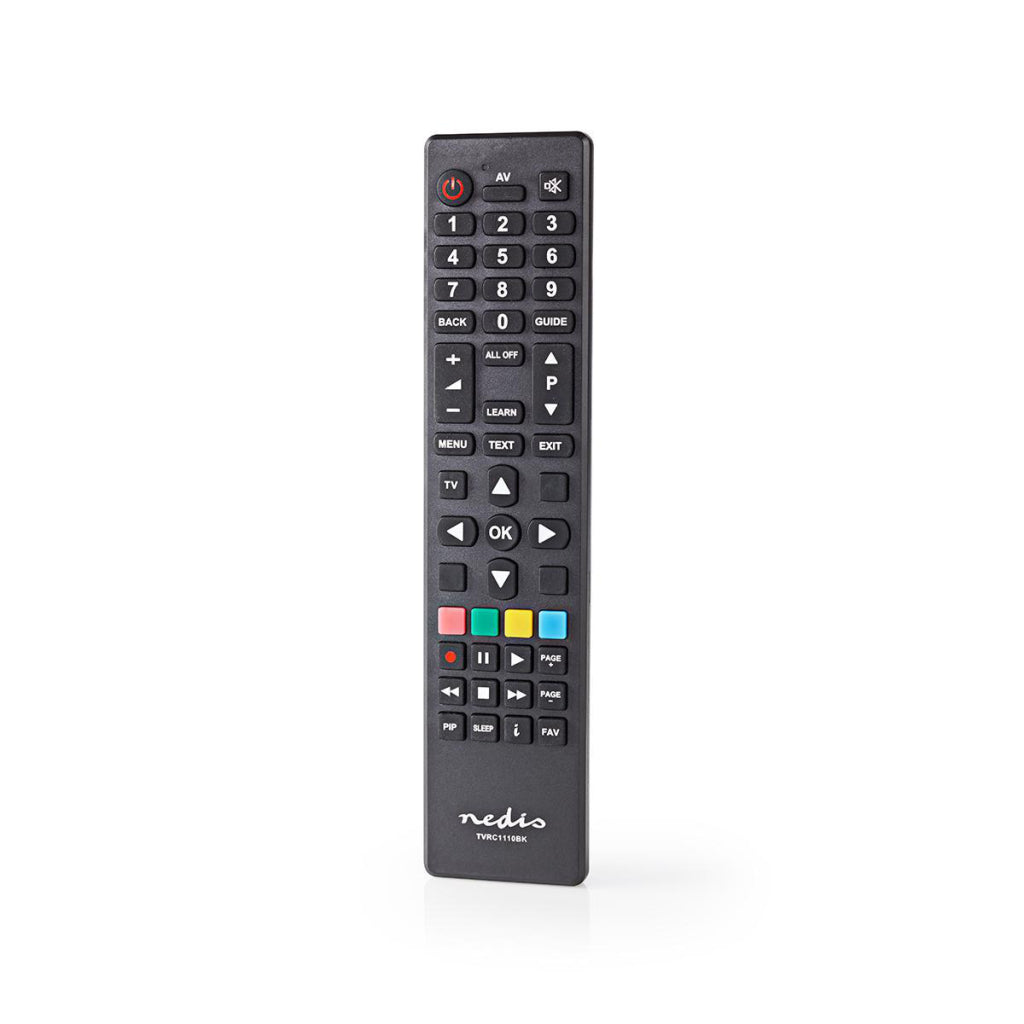 Nedis TV1110BK Universal Remote Control PC Programmable fonctionne 1 appareil