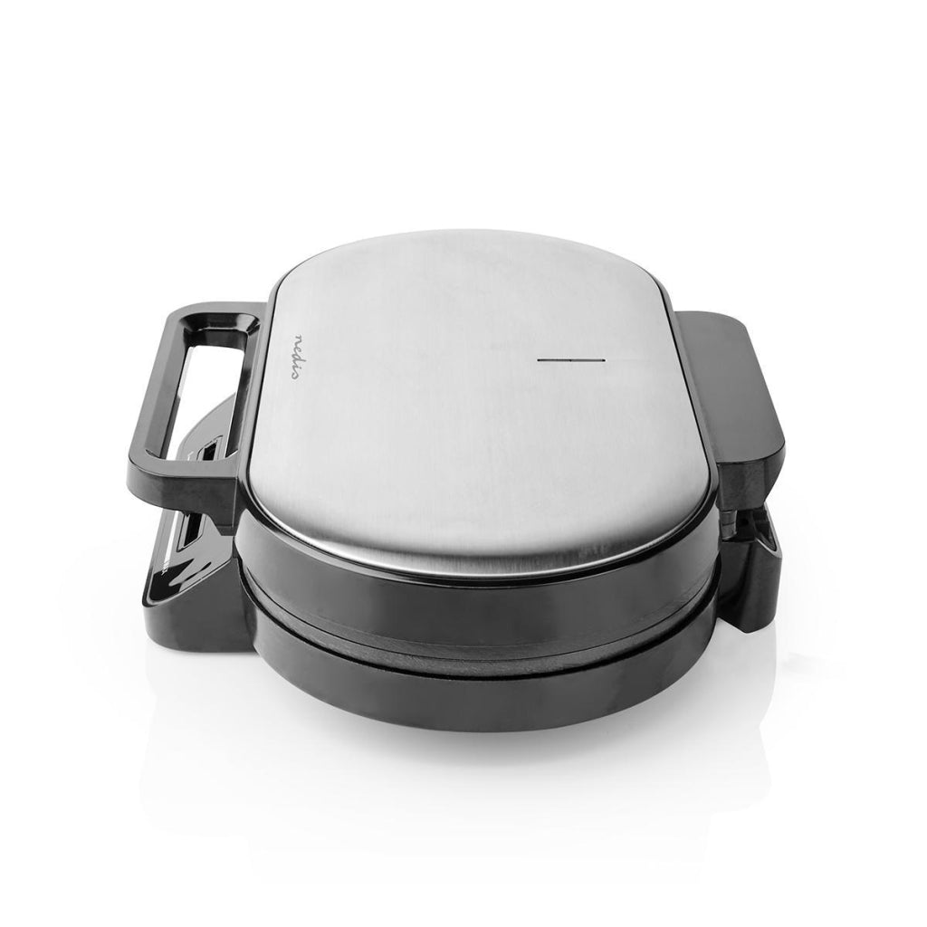 Nedis KAWP110FBK Double Waffle Iron 2x 14 cm 1200 W noir