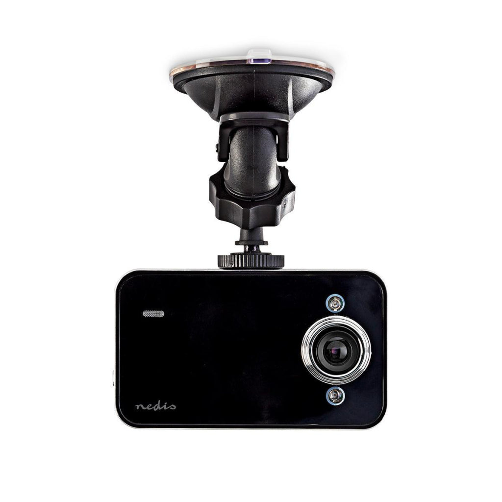 Nedis DCAM06BK Dashcam HD 720p 1 CH 2,4 tommers visningsvinkel på 60 grader;