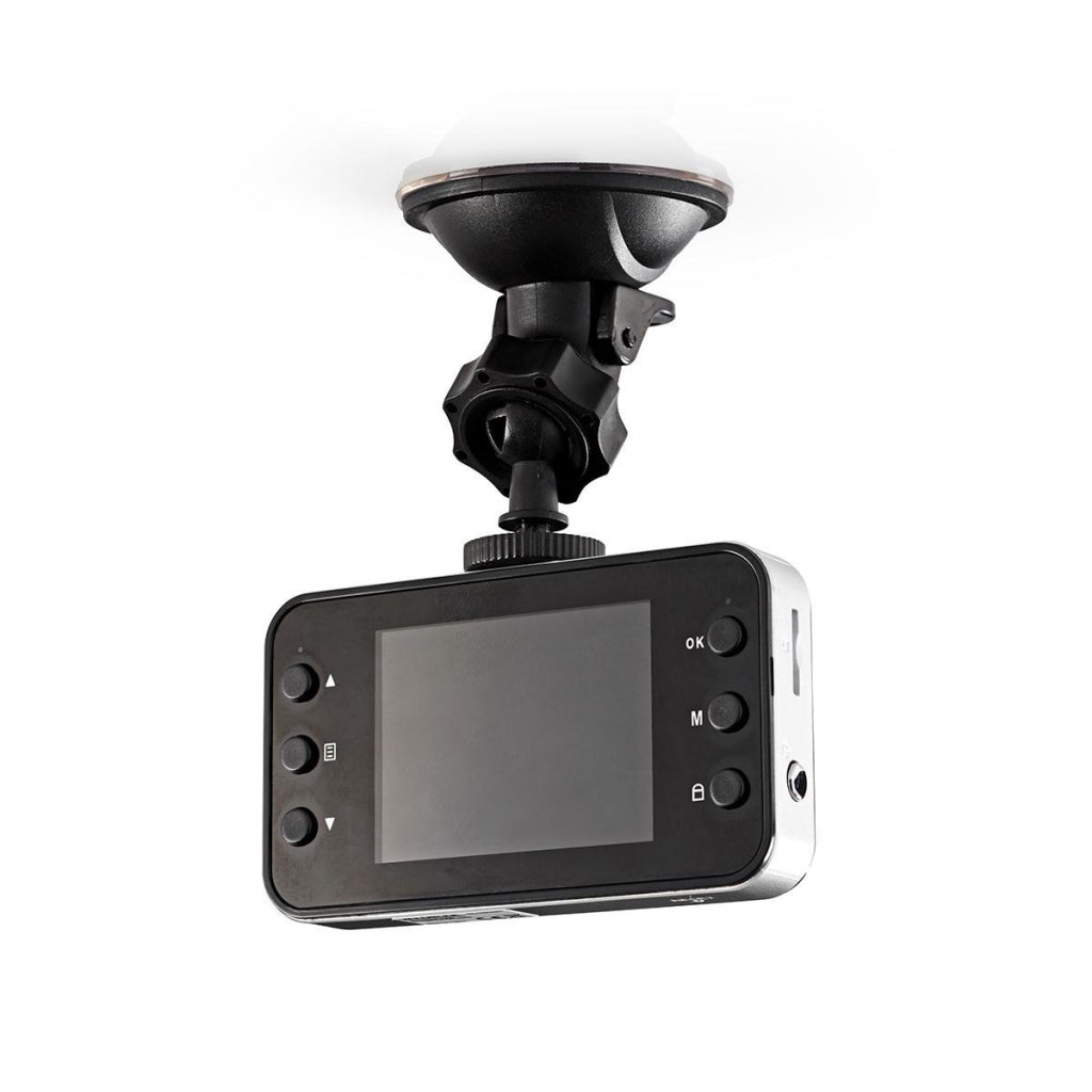 NEDIS DCAM06BK Dashcam HD 720p 1 CH 2,4 pouces Angle de vision de 60 degrés;