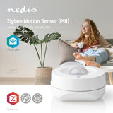 NEDIS ZBSM10WT SMART PIR MOVE MOVE MUSSOR Zigbee Bateria