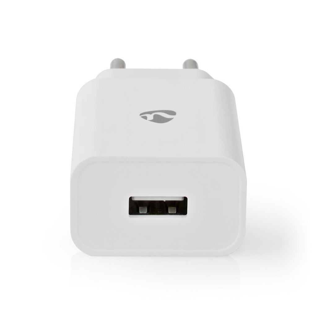 Nedis WHAU242AWT WALL TOULER 2.4 A 1 wyjściowy USB-A White