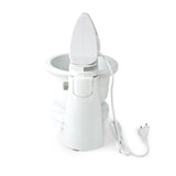 Nedis Kahm110CWT Handmixer 200 W 5 Geschwindigkeiten Turbofunktion Rotikom 2 Deek Haken 2 Bellpern grau Weiß