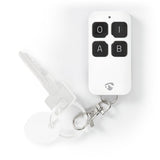 NEDIS ZBRC10wt Smart Remote Kontroll Zigbee 4 Knäppchen abegraff Batterie Wäiss