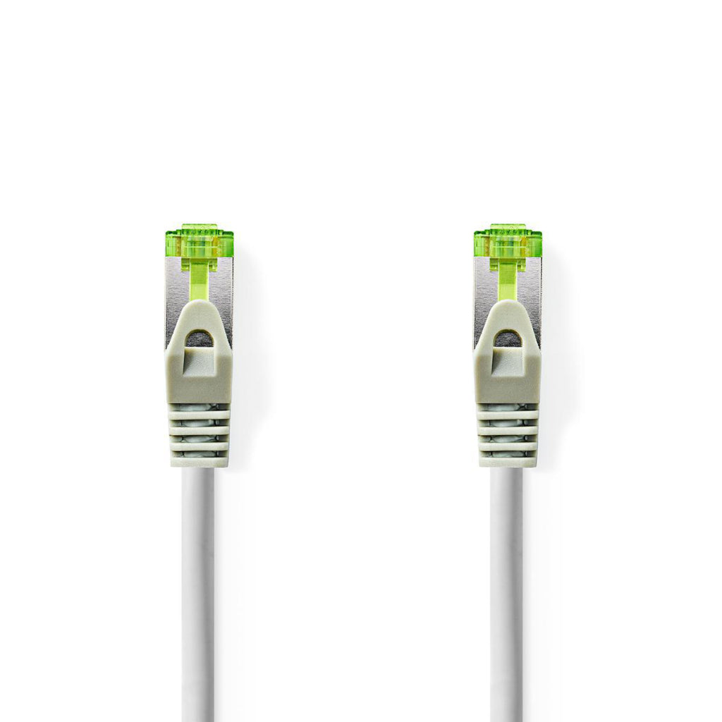 Nedis CCBW85420GY05 CAT7 KABEL S FTP RJ45 Moški RJ45 Moški 0,5 m okrogla LSZH siva okenska škatla