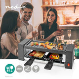 NEDIS FCRA210FBK2 RACLETTE GRILL pour 2 personnes