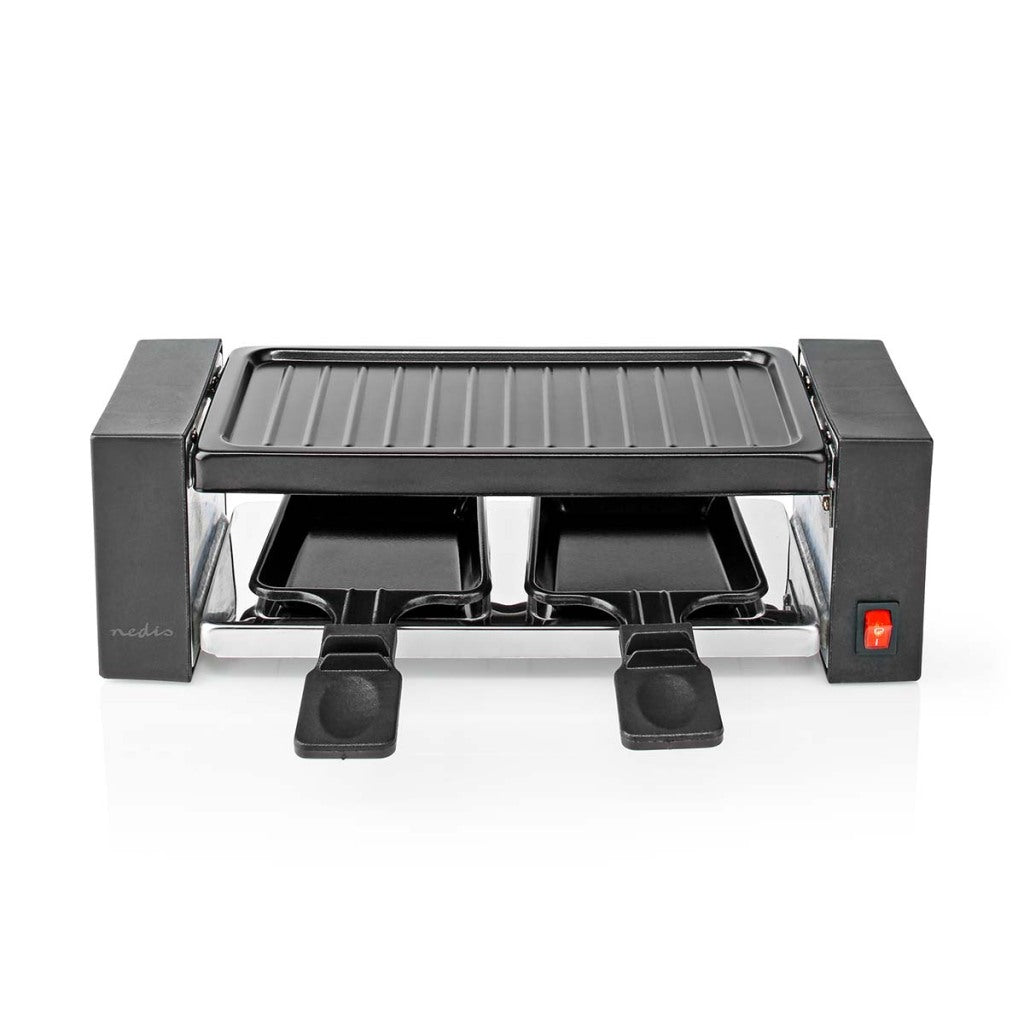 Nedis fcra210fbk2 razzlette grill per 2 persone