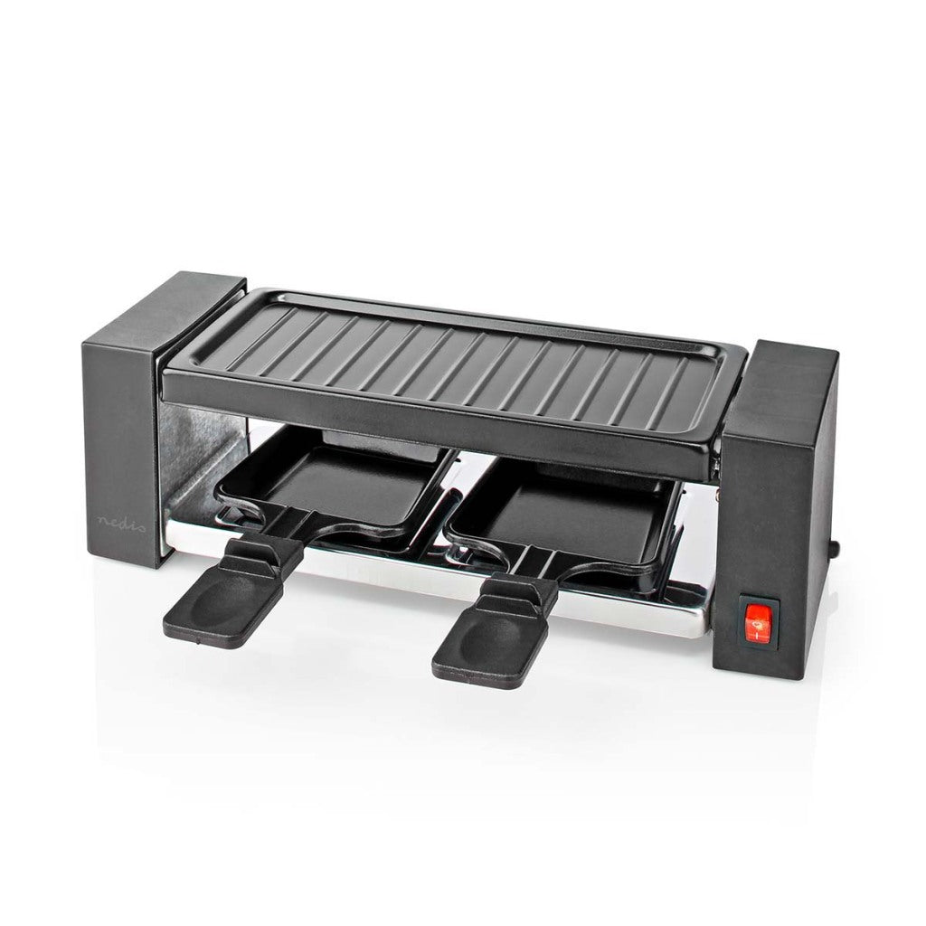 NEDIS FCRA210FBK2 RACLETTE GRILL pour 2 personnes