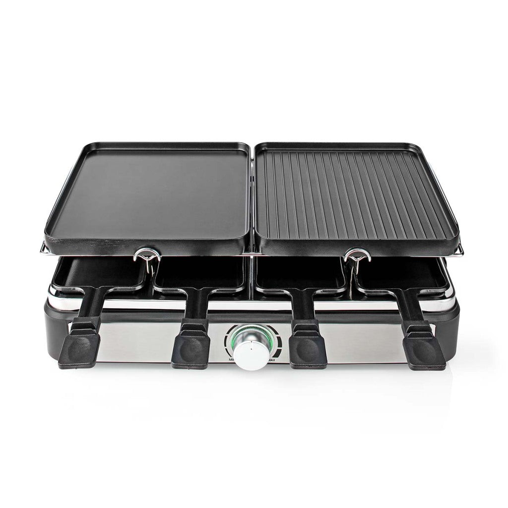 NEDIS FCRA300FBK8 Raclette Stone Grill para 8 personas