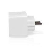 Nedis wifip121fwt smartlife smart plug wi -fi metro di energia 3680 w type f (CEE 7 3) -10 -45 ° C Android iOS bianco