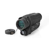 Nedis scbi9000bk monocular vergroting: 5 x diameter objectieflens: 32 mm gezichtsveld: 87 m nachtzicht inclusief reistas