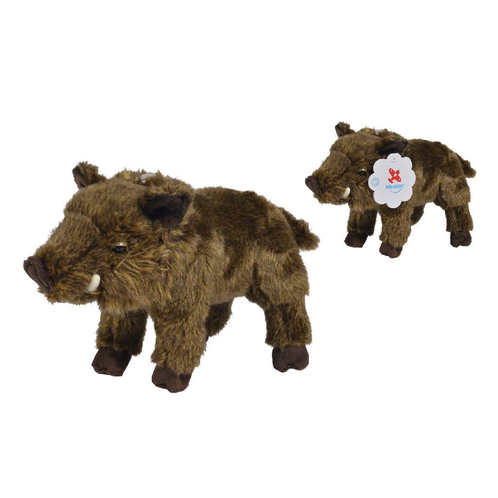 Abbraccio di cinghiale peluche di base 28 cm