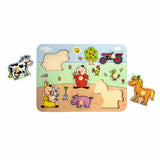 Studio 100 Form Puzzle Farm Junior Wood 7 piezas