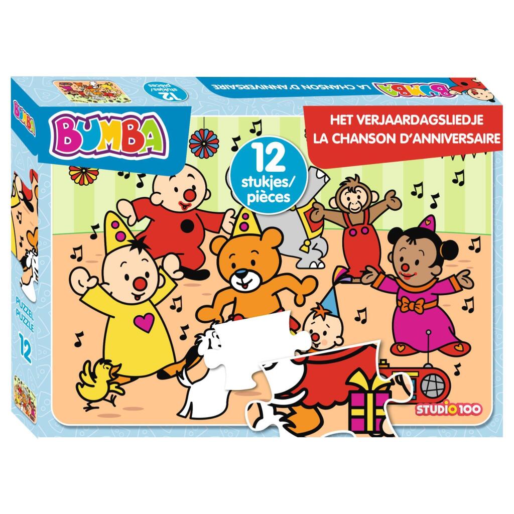 Bumba puzzle la canzone di compleanno 12 pezzi