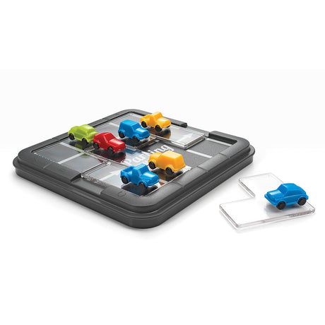 Smartgames parking puzzler - magnetisch denkspel breinbreker - 60 uitdagende opdrachten - compact reisspel - vanaf 6 jaar tot volwassen - auto's parkeren