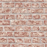 Noordwand noordwand behang topchic bricks rood en grijs