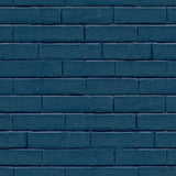 Noordwand noordwand behang good vibes brick wall blauw