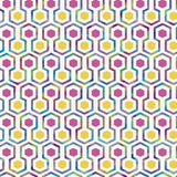 Noordwand noordwand behang good vibes hexagon pattern roze en geel