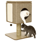 Jack and Vanilla Jack and Vanilla Cat Furniture Molly 42x42x67 cm brun