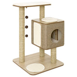 Jack and Vanilla Jack and Vanilla Cat Furniture Molly 56x56x86 cm brun